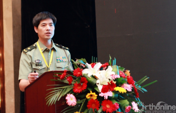 黄昌林教授授课↑著名创伤外科专家,150医院蔡锦芳教授授课↑ 著名